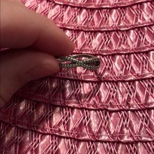 CROSSING PATHS PANDORA RING SIZE 58/8.5